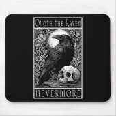 Quoth the Raven - Nooit meer - Edgar Allan Poe Muismat (Voorkant)