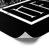 Quoth the Raven - Nooit meer - Edgar Allan Poe Poster (Hoek)