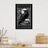 Quoth the Raven - Nooit meer - Edgar Allan Poe Poster (Keuken)