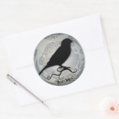 Quoth the Raven Ronde Sticker (Envelop)