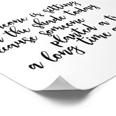 Quoting Warren Buffet Poster (Hoek)