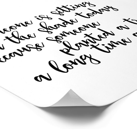 Quoting Warren Buffet Poster (Hoek)