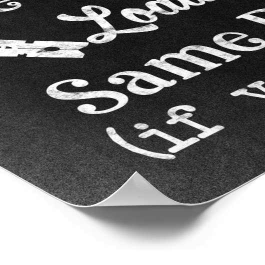 Quottes 1 voor wasruimte poster (Hoek)