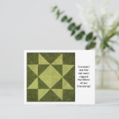 Quottes Briefkaart blokkeren (Staand voorkant)