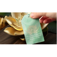 Quottes van de groene Gold Lotus Yoga-onderhoudsin