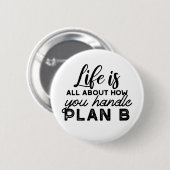 Quottes voor Handelsplan B Ronde Button 5,7 Cm (Voorkant /achterkant)