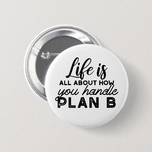 Quottes voor Handelsplan B Ronde Button 5,7 Cm (Voorkant /achterkant)