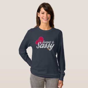 Quottes voor zoete en sassy novelty t-shirt