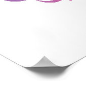 Quran Verse in een kleurrijk calligrafieontwerp vo Poster (Hoek)