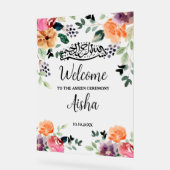 Quran Voltooiing Ameen Ceremonie Mubarak Welkom Acryl Bord (Hoek)