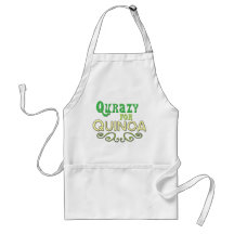 Qurazy voor Quinoa © - Funny Quinoa Quote Apron