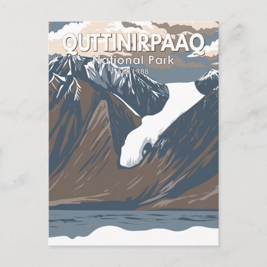Quttinirpaaq National Park Canda Travel  Briefkaart (Voorkant)