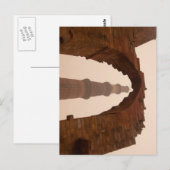 Qutub Minar in Delhi Briefkaart (Voorkant / Achterkant)