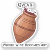 Qvevri Sticker (Voorkant)