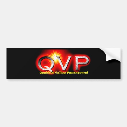 QVP Logo Bumpersticker (Voorkant)