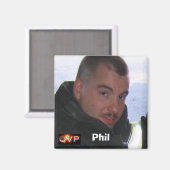 QVP Phil Magnet (Voorkant / Achterkant)
