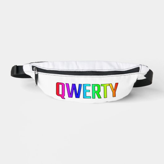 QWERTY HEUPTASJE (Voorkant)