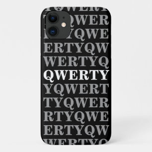 QWERTY iPhone 11 hoesje