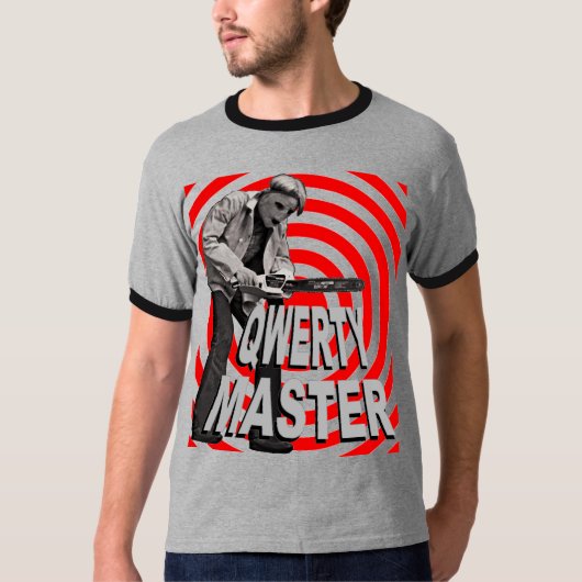 Qwerty Master Chainzaag Massacre T-shirt (Voorkant)