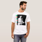 Qwerty Master Retro Band Afbeelding T-shirt (Voorkant volledig)