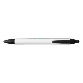 QWERTY ZWARTE INKT PEN (Achterkant)