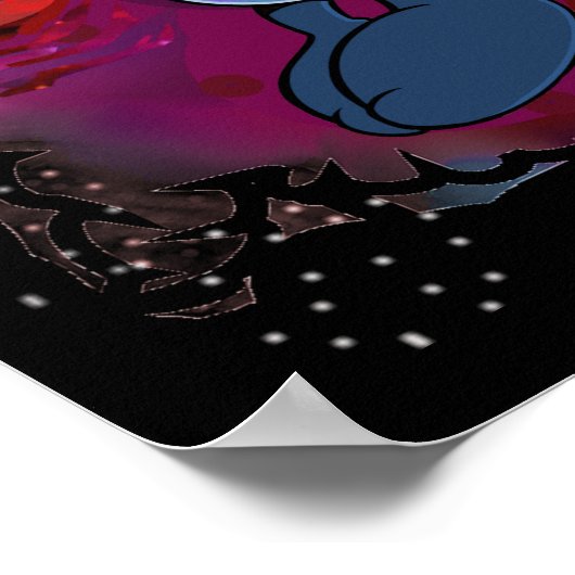 Qwiby | Kosmische piek Poster (Hoek)