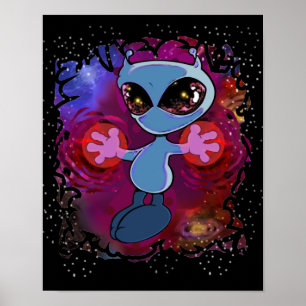 Qwiby   Kosmische piek Poster