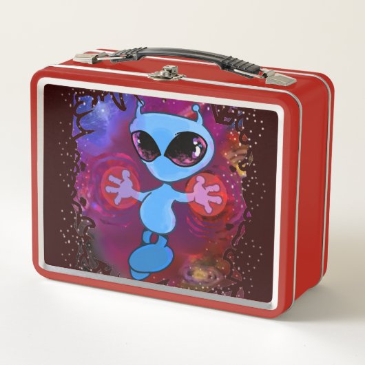 Qwiby Metal Lunch Box (Voorkant)