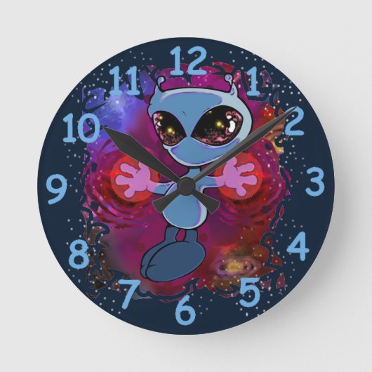 Qwiby ronde klok (Voorkant)