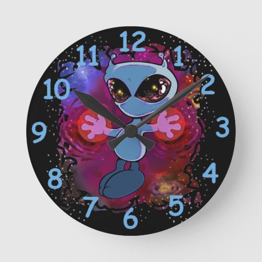 Qwiby ronde klok (Voorkant)