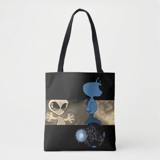 Qwiby Tote Bag (Voorkant)