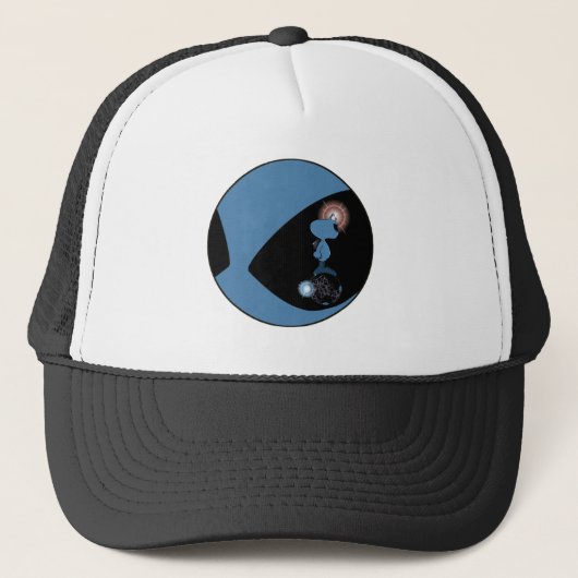 Qwiby Trucker Hat Trucker Pet (Voorkant)