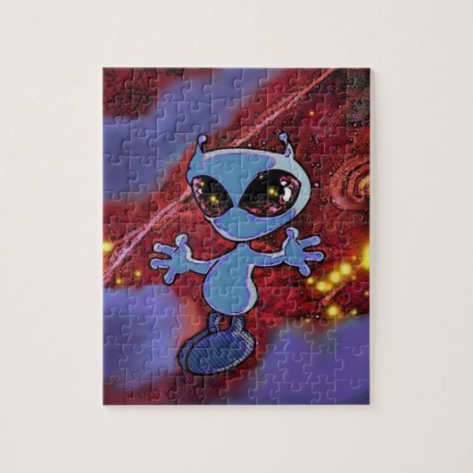 Qwiby | Universele Embrace Jigzaag Puzzle Legpuzzel (Verticaal)