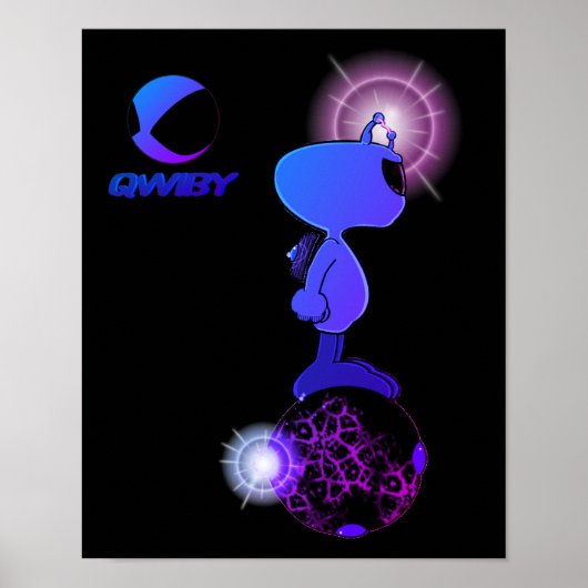 Qwiby's Sphere Rider Poster (Voorkant)