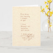 R06: Ik mis u Kaart (Gele Bloem)