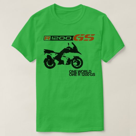 R1200 GS One World T-shirt (Design voorkant)