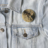 R14 Coyote Walking Ronde Button 5,7 Cm (In situ)