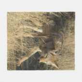 R14 Coyote Wandelen Fleece Deken (Voorkant (Horizontaal))