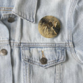 R14 Coyote Wandelen Ronde Button 5,7 Cm (In situ)