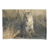 R15 Coyote Laying Kussensloop (Voorkant)