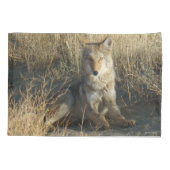 R15 Coyote Liggend Kussensloop (Achterkant)