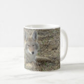 R22 Coyote Liggend Koffiemok (Voorkant rechts)