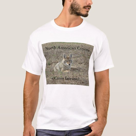 R22 Coyote Liggend T-shirt (Voorkant)