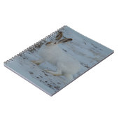 R23 Sneeuwschoehaas Notitieboek (Linkerzijde)