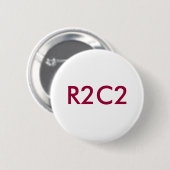 R2C2 RONDE BUTTON 5,7 CM (Voorkant /achterkant)