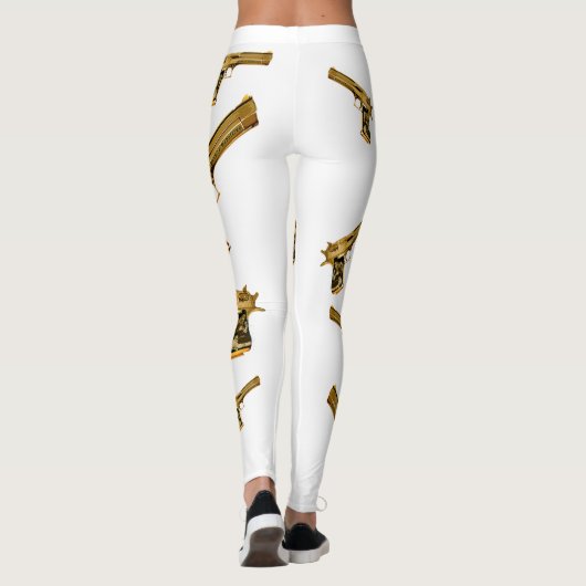 R2R Gold-Pistool Leggings (Achterkant)