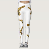 R2R Gold-Pistool Leggings (Voorkant)