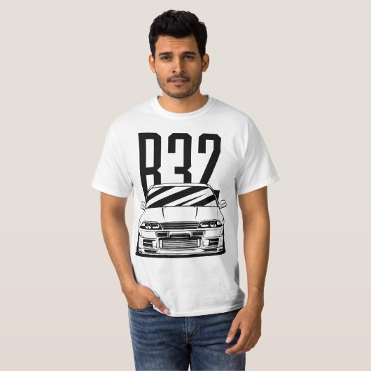 R32 GTR T-SHIRT (Voorkant volledig)