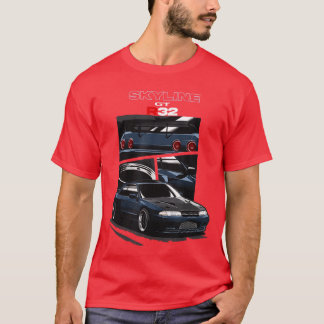 R32 Japan Prestatie s Japan driftende auto's Japa T-shirt