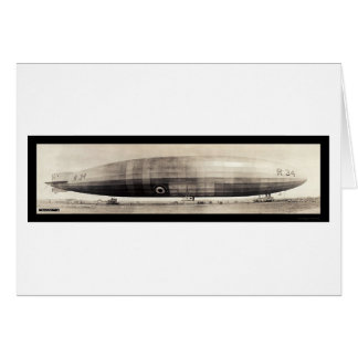 R34 Dirigibele Blimp Foto 1910